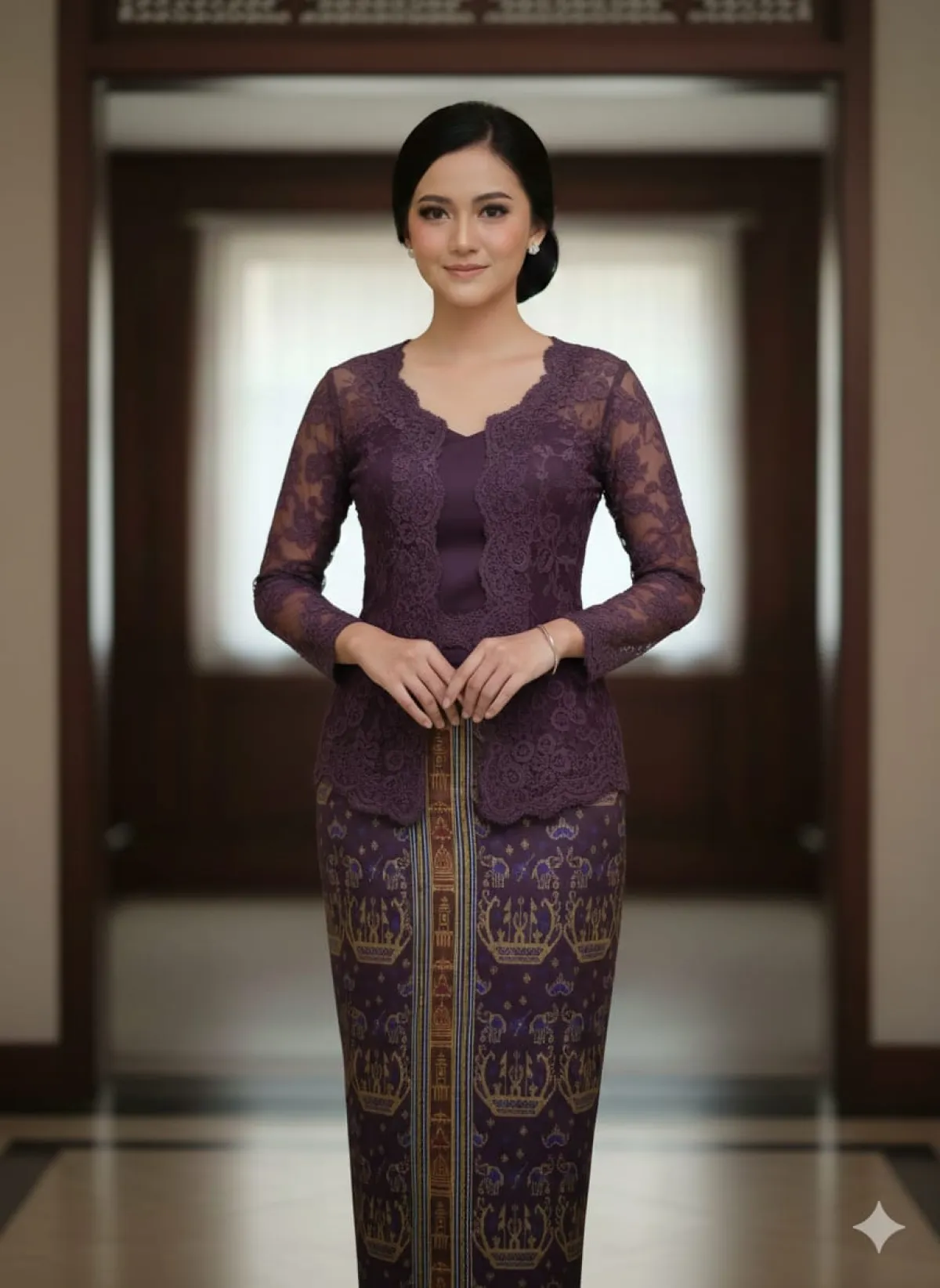 Batik Gabovira Khas Lampung@Batik Tenun Baron