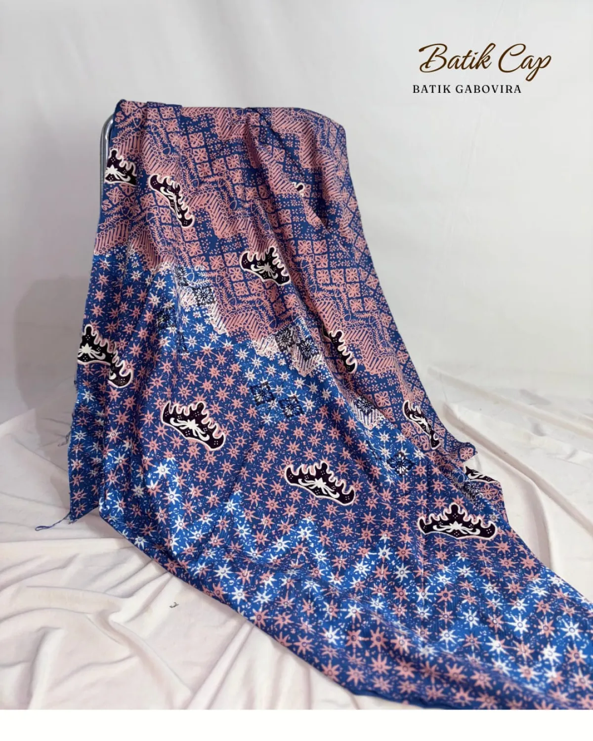 Batik Gabovira Khas Lampung@Batik Katun Cap Primisima